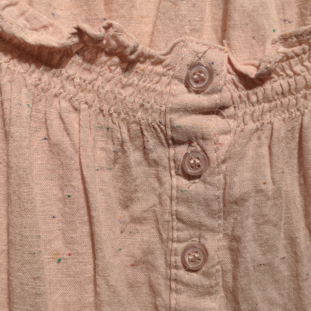 Forever 21 Pink Ruffled Top - Picture 2 of 3